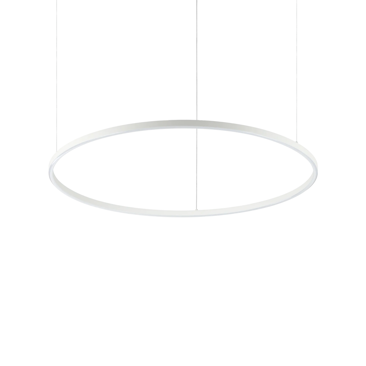 Lustră Ideal Lux Oracle Slim Round 3000K ON-OFF, alb, Ø90 cm, 229478