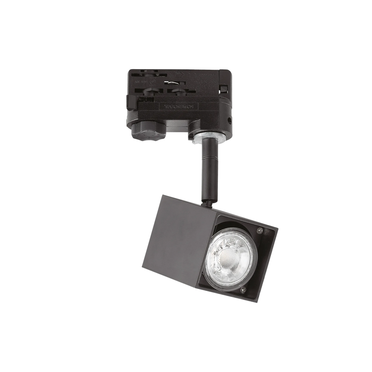 Spot pe șină Ideal Lux Mouse 3-PHASE, negru, 229782