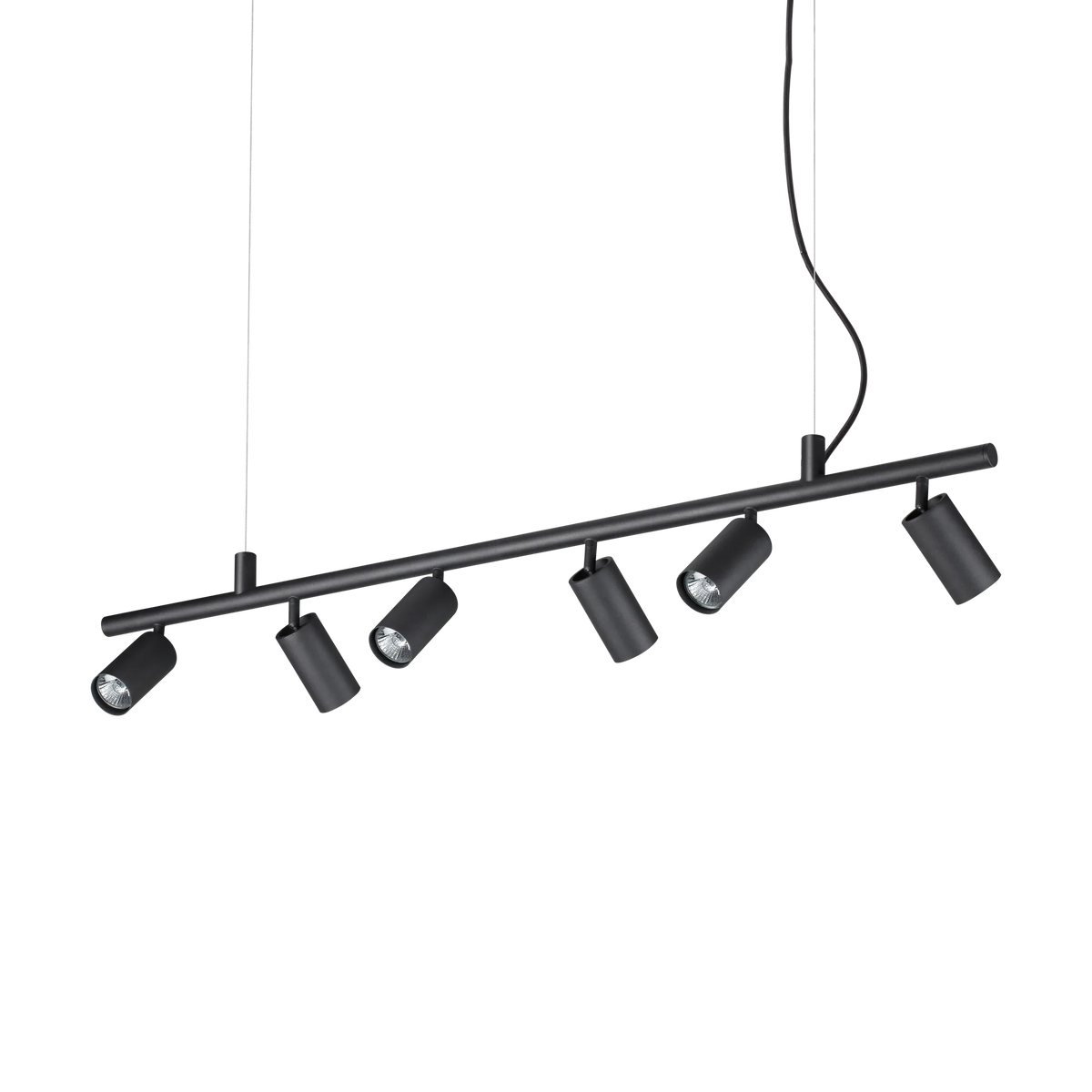 Lustră Ideal Lux Dynamite SP6, negru, 231396
