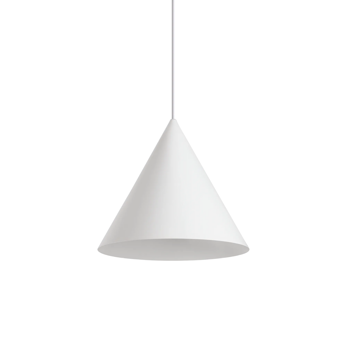 Pendul Ideal Lux A-line SP1, alb, Ø30 cm, 232720