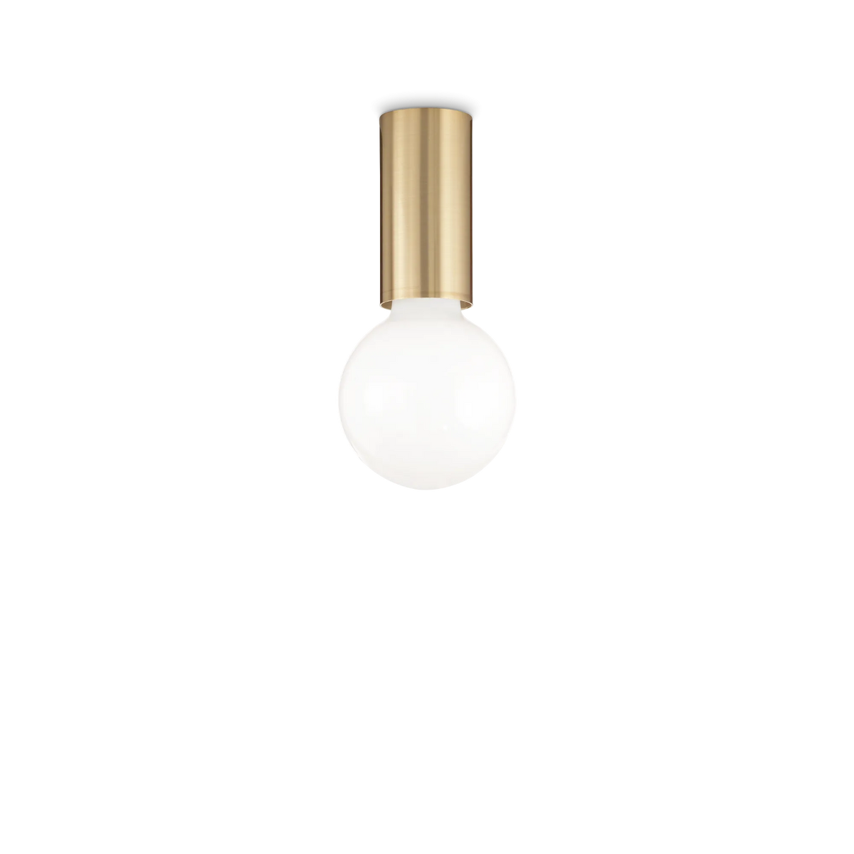 Plafonieră Ideal Lux Petit PL1, alamă, 233031
