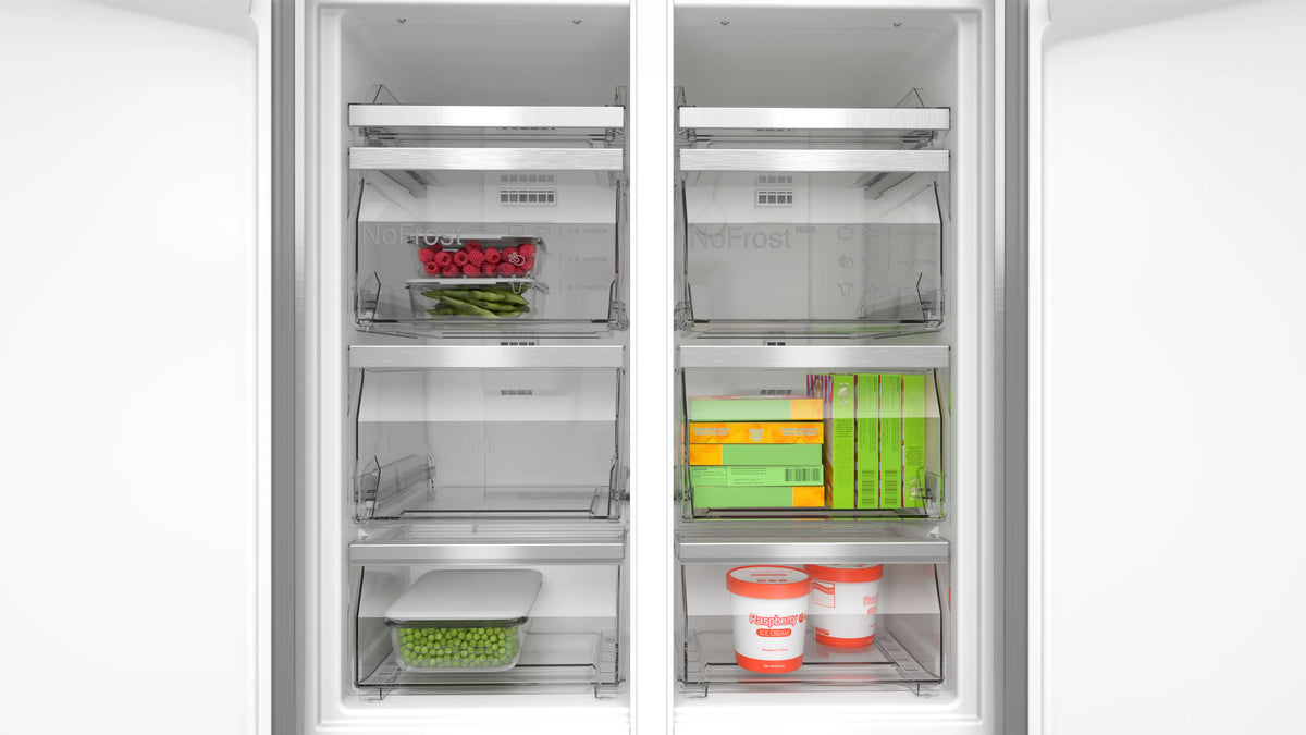 Frigider multi-door Bosch KMC85LBEA, Seria 4, 547 l, Total No Frost, negru