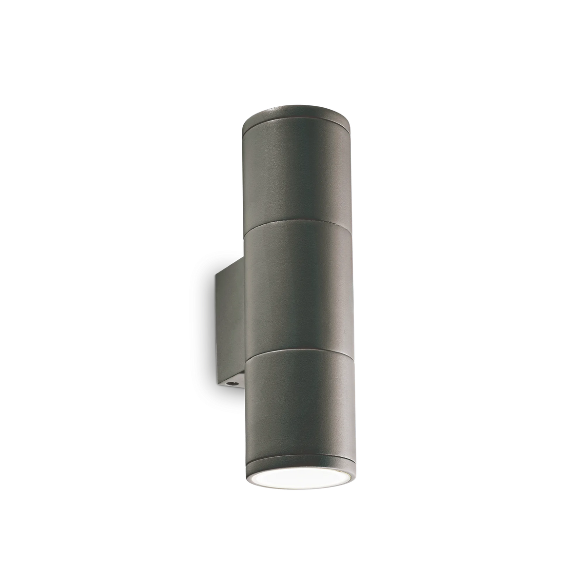 Aplică de exterior Ideal Lux Gun AP2 Small, antracit, 236841