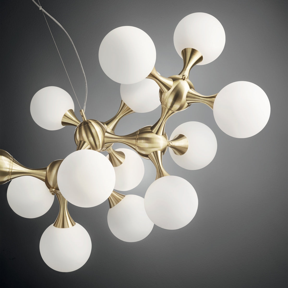 Lustră Ideal Lux Nodi SP15, alamă, 241012