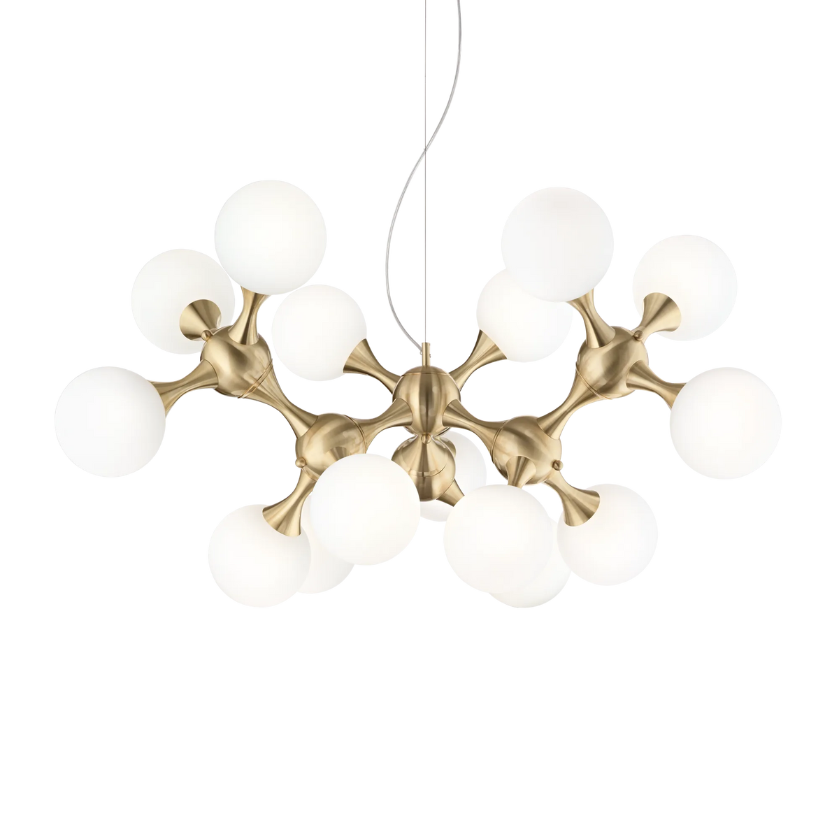 Lustră Ideal Lux Nodi SP15, alamă, 241012