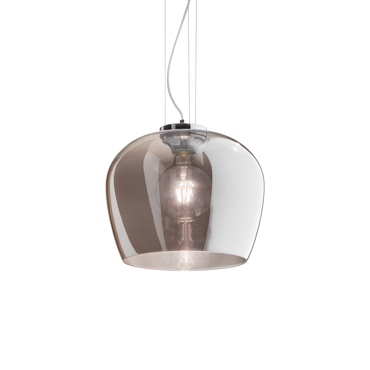 Pendul Ideal Lux Blossom SP1, fumuriu, 241517