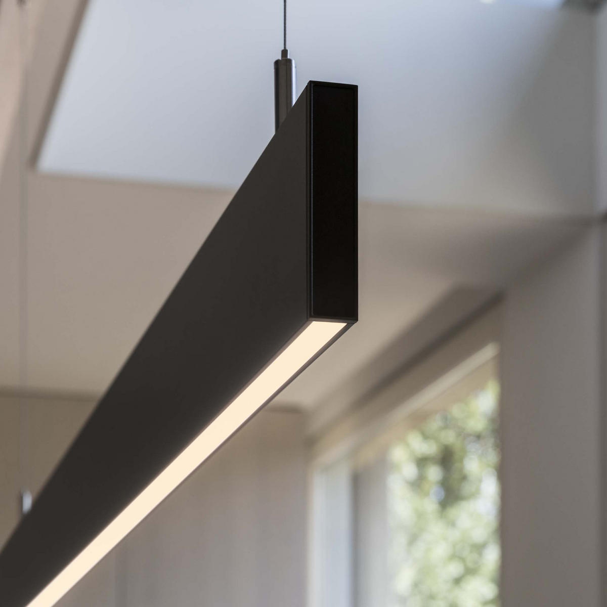 Pendul liniar Ideal Lux Linus 4000K, alb, 268231