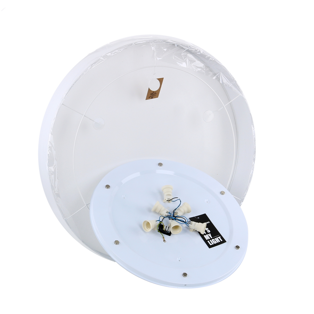 Plafonieră TK Lighting Rondo 6 780, alb, 2443