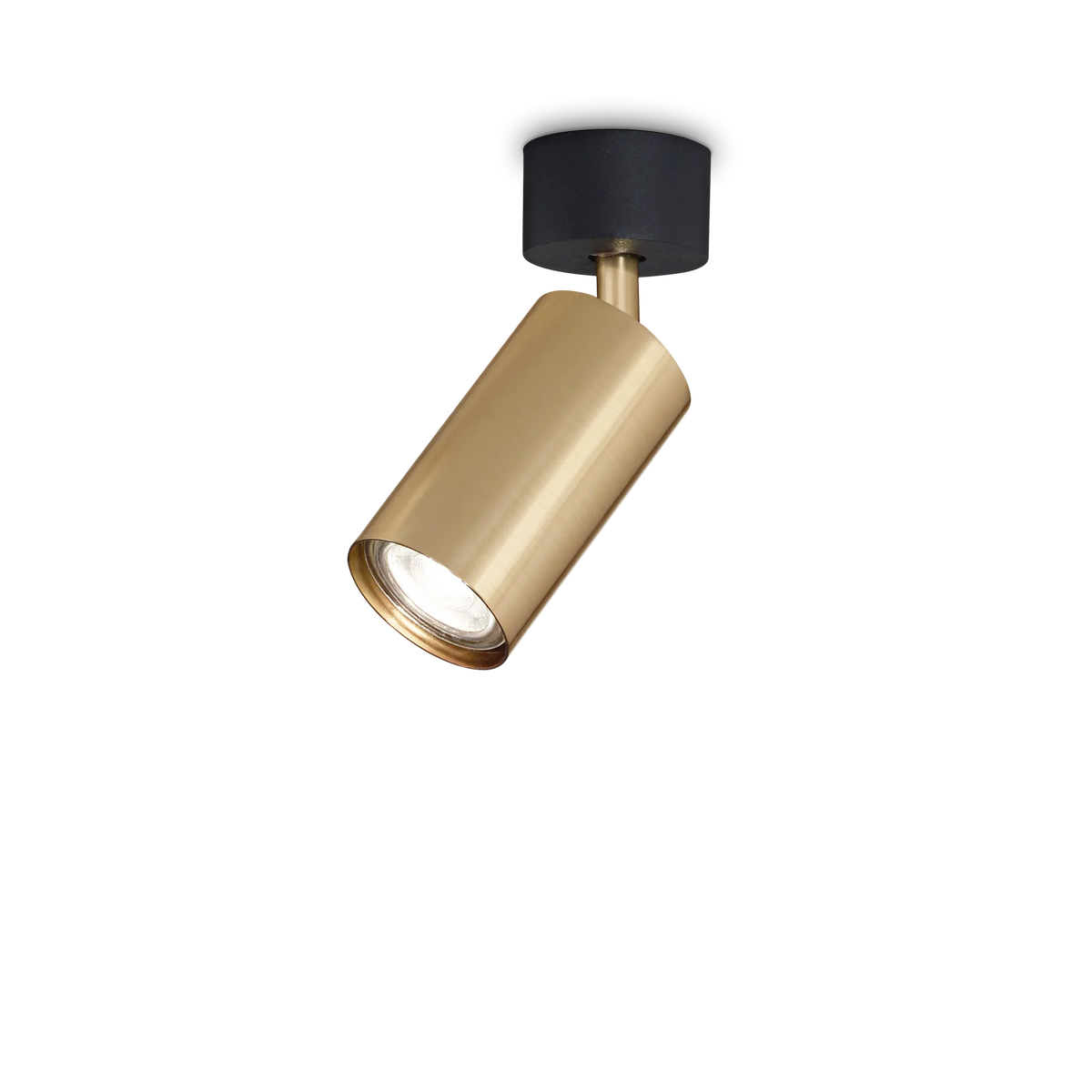 Plafonieră Ideal Lux Dynamite PL1, alamă, 244662