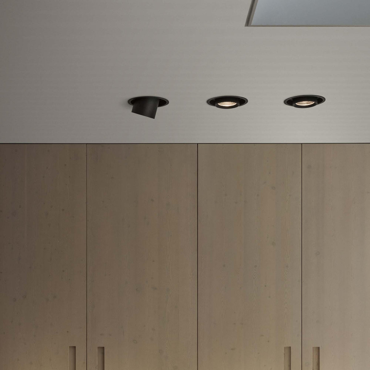 Spot încastrat Ideal Lux Nova 30W 3000K, negru, 248196