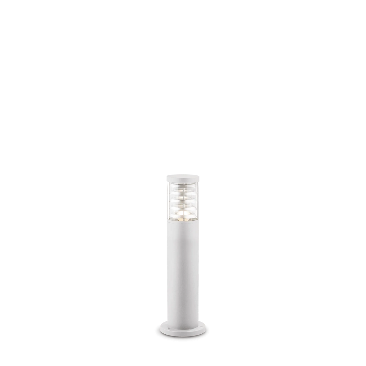 Stâlp de iluminat exterior Ideal Lux Tronco PT1, alb, H40 cm, 248264