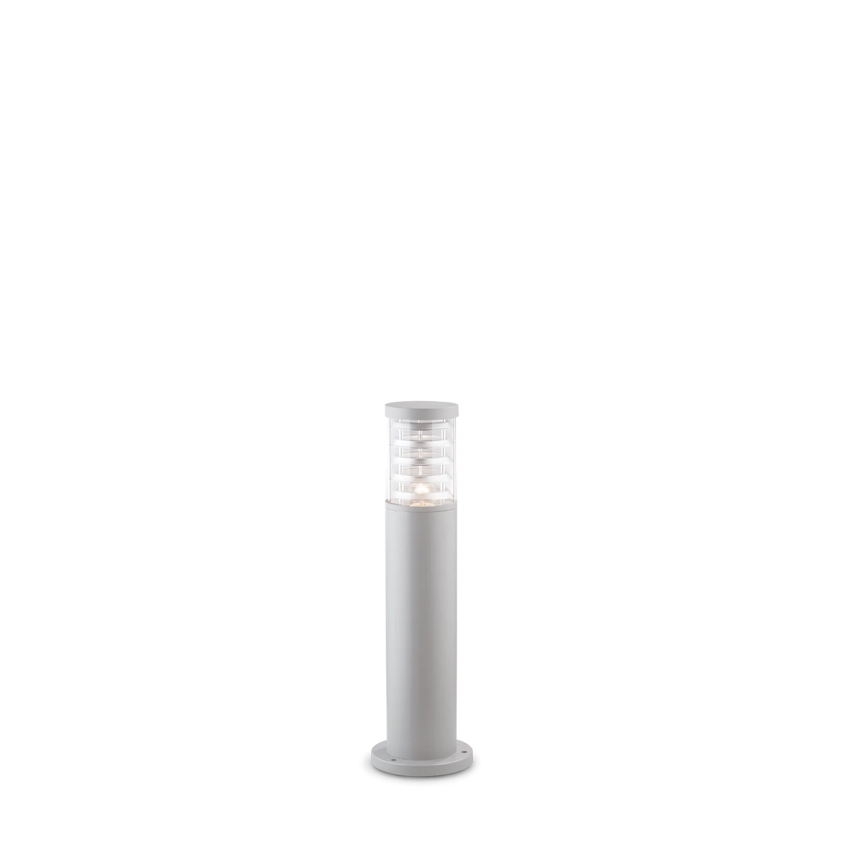 Stâlp de iluminat exterior Ideal Lux Tronco PT1, gri, H40 cm, 248288