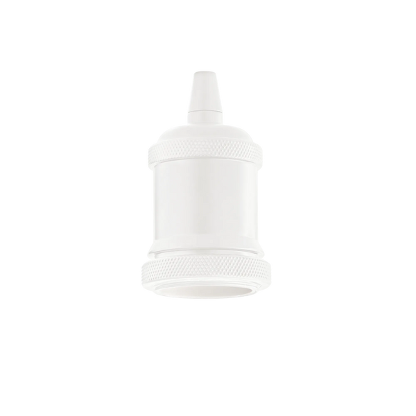 PORTALAMPADA E27 GHIERA BIANCO 249186