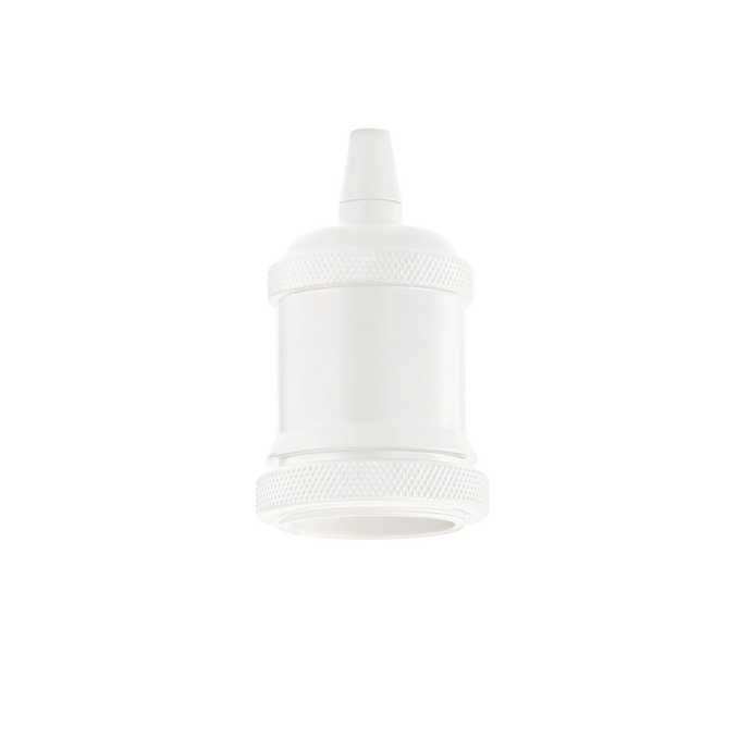 PORTALAMPADA E27 GHIERA BIANCO 249186