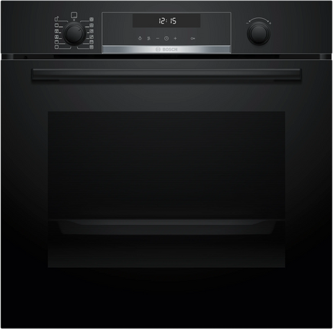 Cuptor încorporabil Bosch HBG578EB7, Seria 6, 71 l, curățare pirolitică, negru