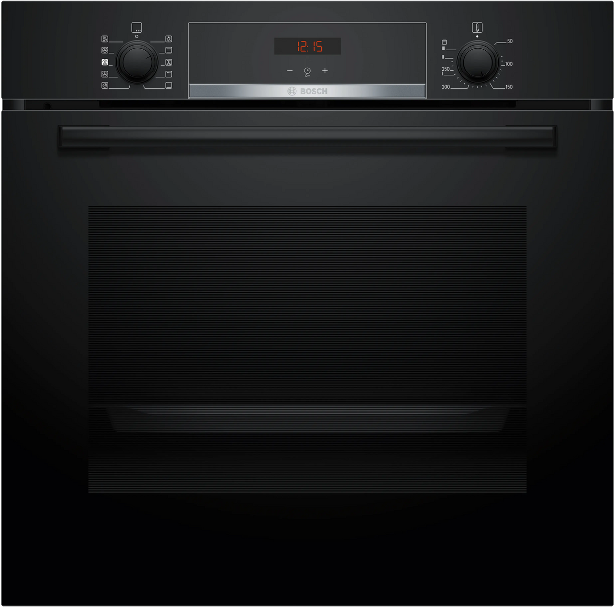 Cuptor încorporabil cu abur Bosch HQA534BB3, Seria 4, 71 l, negru
