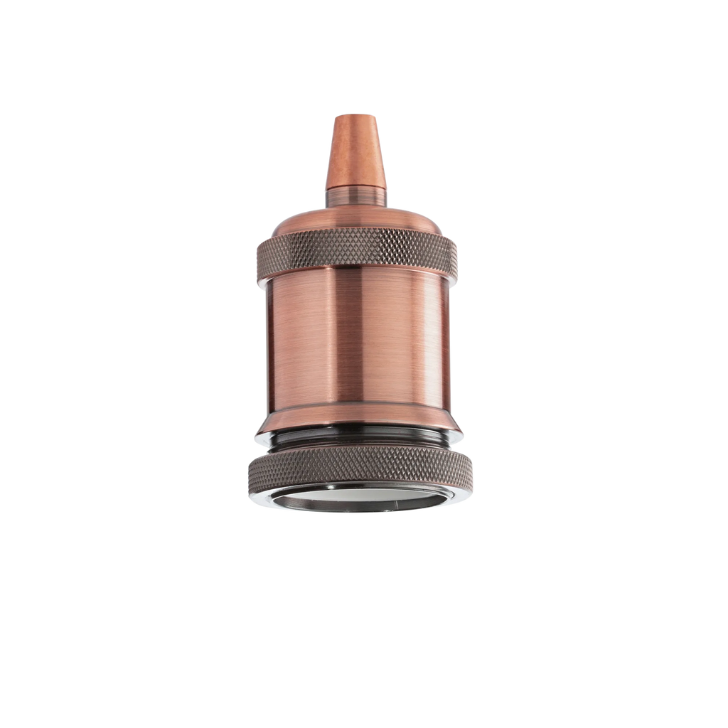 PORTALAMPADA E27 GHIERA RAME 249223