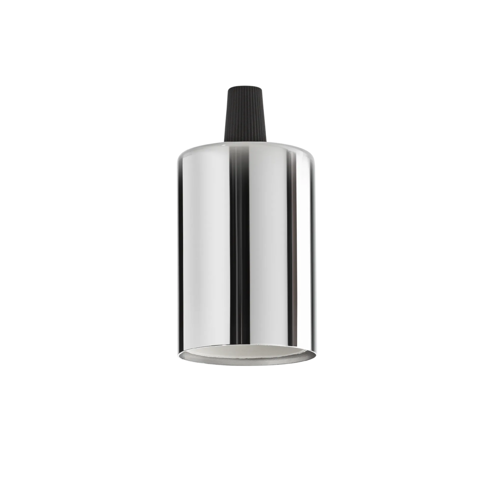 PORTALAMPADA E27 LISCIO CROMO 249230