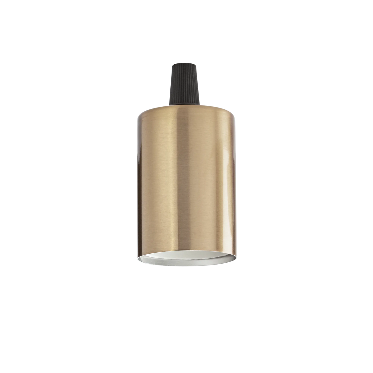 Dulie E27 Ideal Lux Portalampada E27 Liscio, alamă, 249247