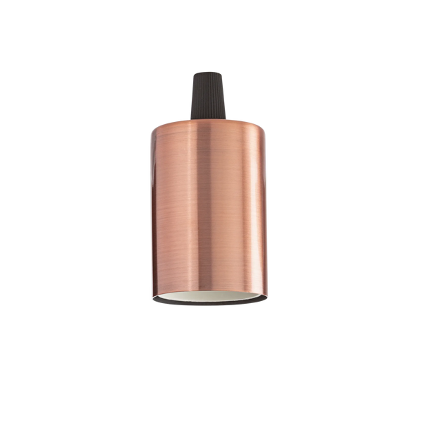 PORTALAMPADA E27 LISCIO RAME 249254