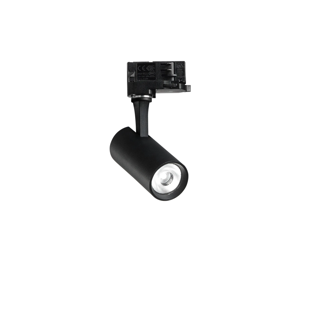FOX TR 3-PHASE 08W CRI80 3000K ON-OFF BK