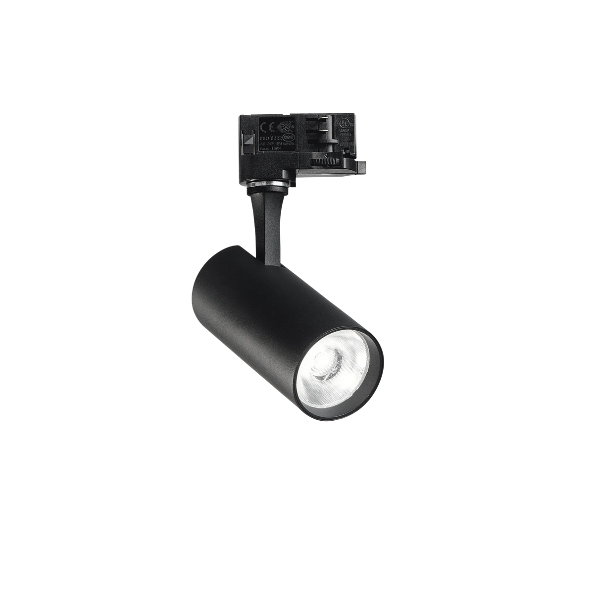 Spot pe șină Ideal Lux Fox 3-PHASE 15W CRI90 3000K DALI, negru, 302577