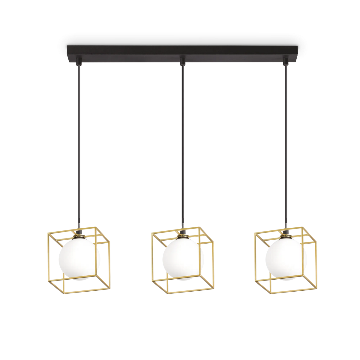 Lustră Ideal Lux Lingotto SP3 Single, alamă, 251110