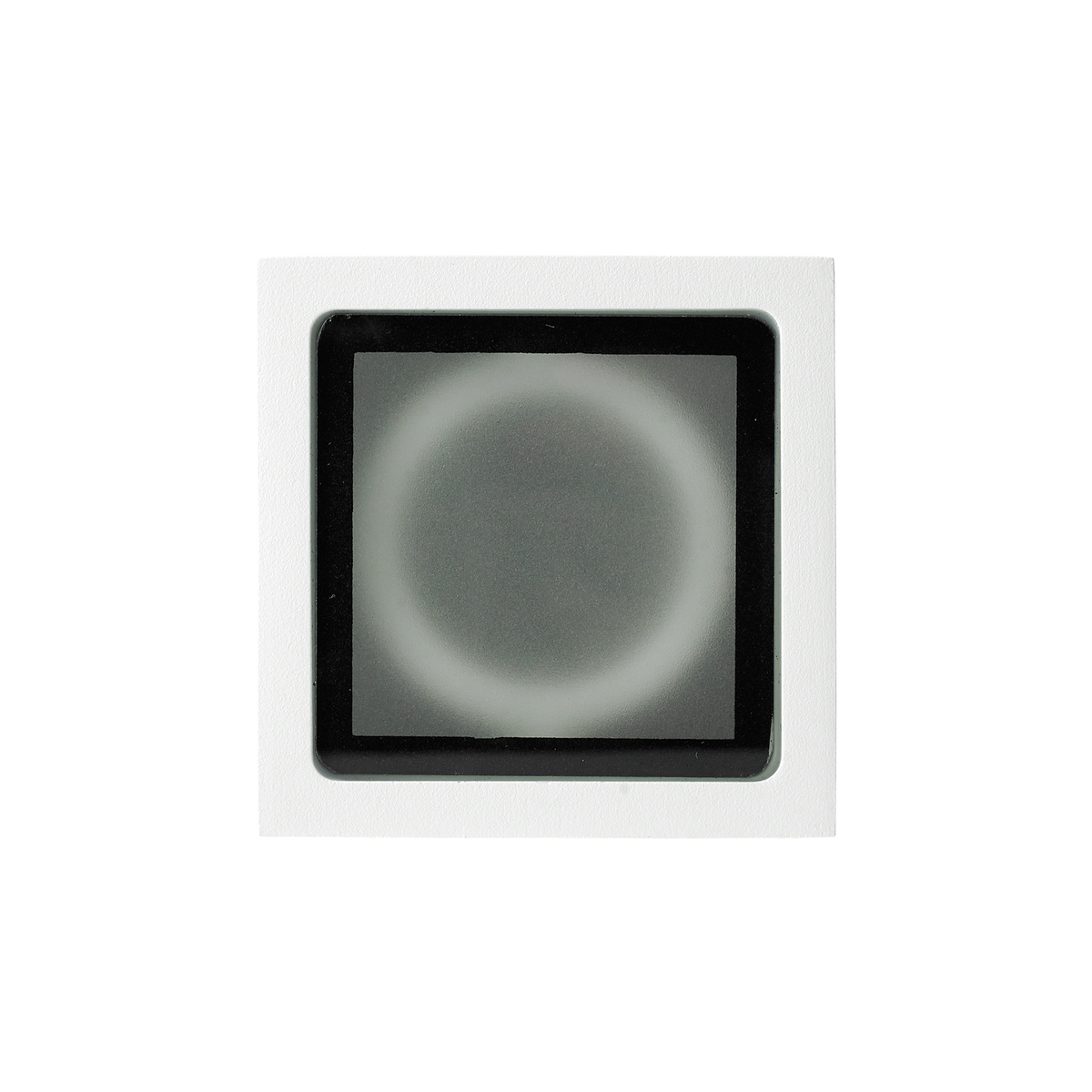 Plafonieră de exterior Ideal Lux Techo PL1 Square, alb, Ø9 cm, 251561