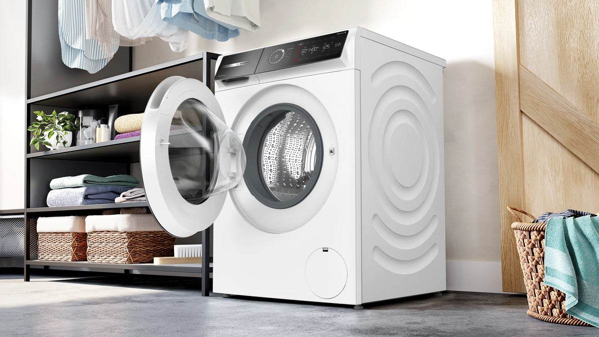 Mașină de spălat rufe Bosch WGB25402BY, Seria 8, 10 kg, 1400 rpm, albă