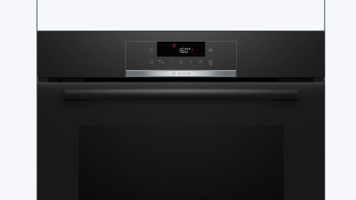 Cuptor încorporabil cu abur Bosch HQG572EB3, Seria 4, 71 l, negru