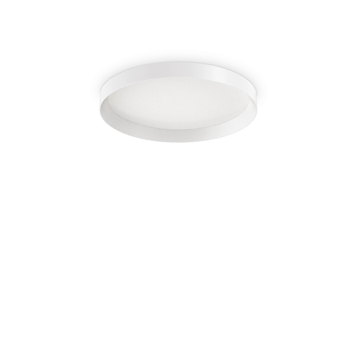 Plafonieră Ideal Lux Fly 3000K, alb, Ø45 cm, 254272