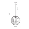 Pendul Universo Black 500 2552 TK 2552