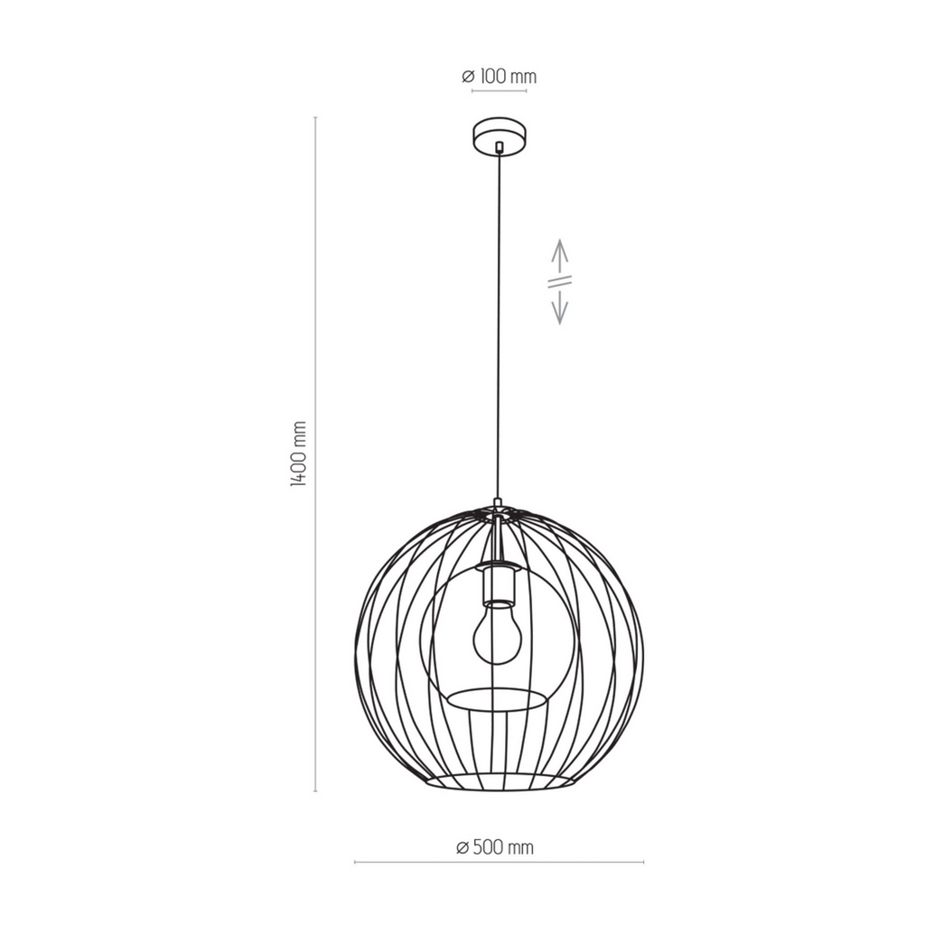 Pendul Universo Black 500 2552 TK 2552