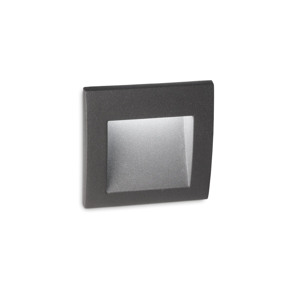 Spot încastrat de exterior Ideal Lux Wire, antracit, Ø9 cm, 255521