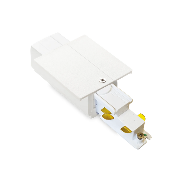 LINK 3-PH TRIM MAIN CONN END LEFT DALI 1-10V WH 256085