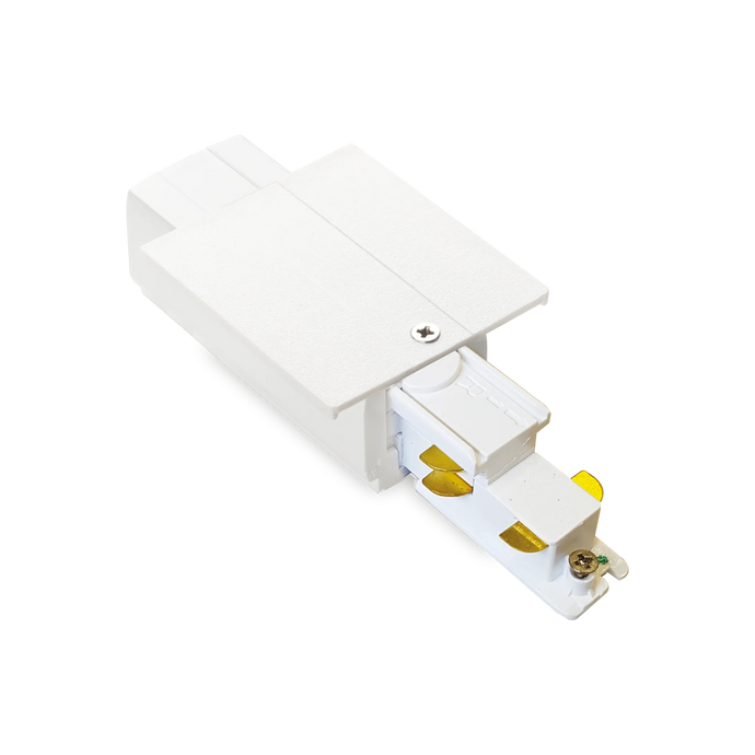 LINK 3-PH TRIM MAIN CONN END LEFT DALI 1-10V WH 256085