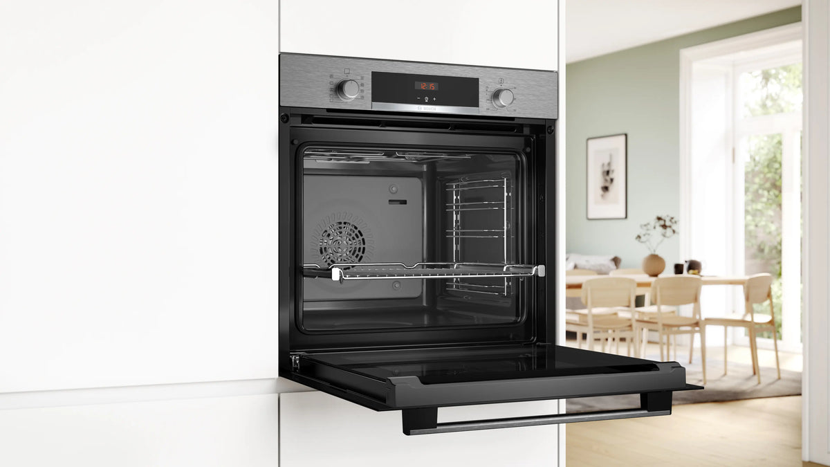 Cuptor încorporabil Bosch HBA534ES3, Seria 4, 71 l, inox