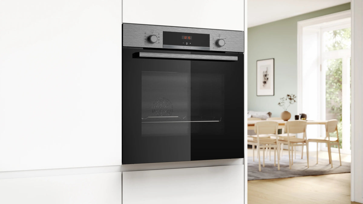 Cuptor încorporabil Bosch HBA534ES3, Seria 4, 71 l, inox