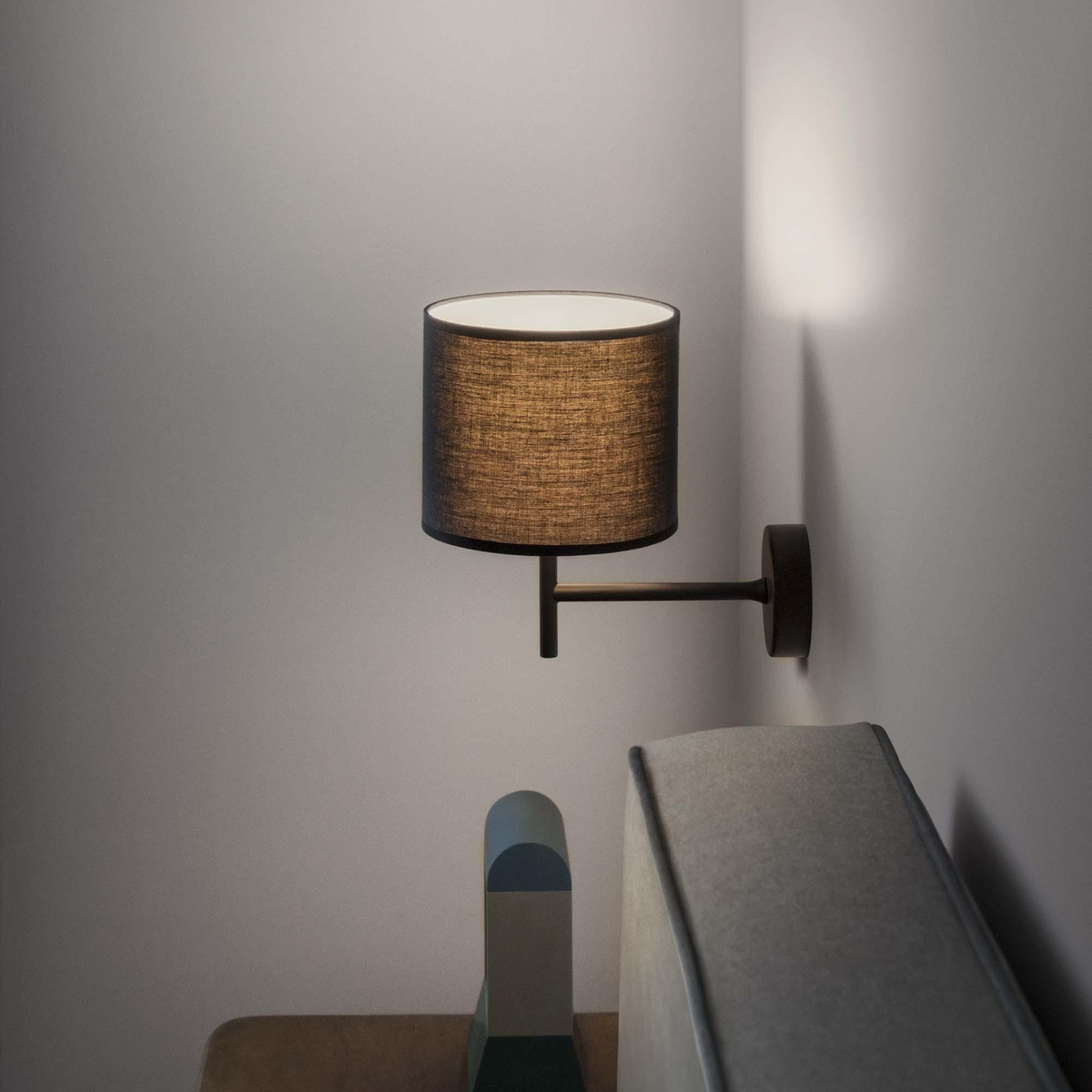 Structură pentru aplică Ideal Lux Set Up MAP1, negru, 259772