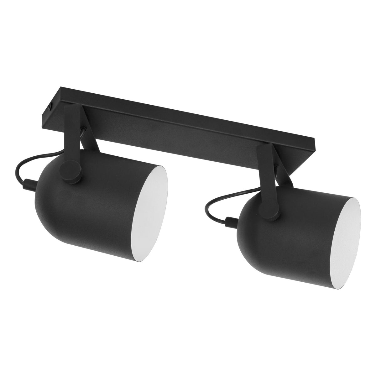 Plafonieră TK Lighting Spectra 2, negru, 2 x E27, 2610