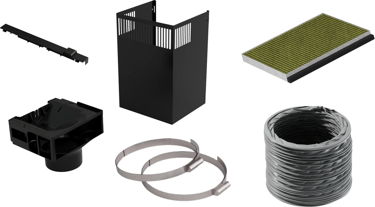 Kit de recirculare Long-life Clean Air Bosch DWZ1FB6I6, negru