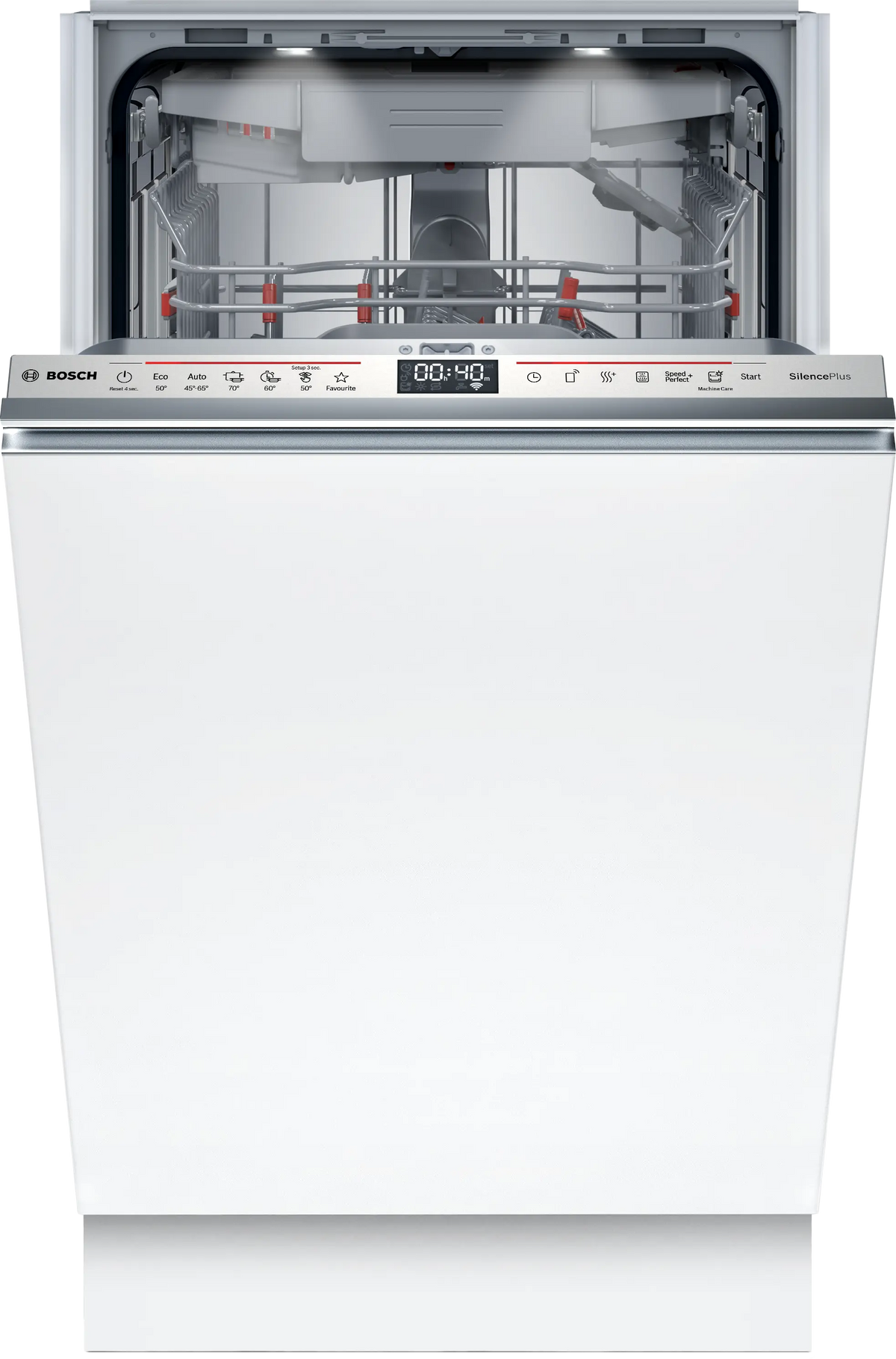 Mașină de spălat vase complet încorporabilă Bosch SPV6EMX09E, Seria 6, 45 cm, 10 seturi