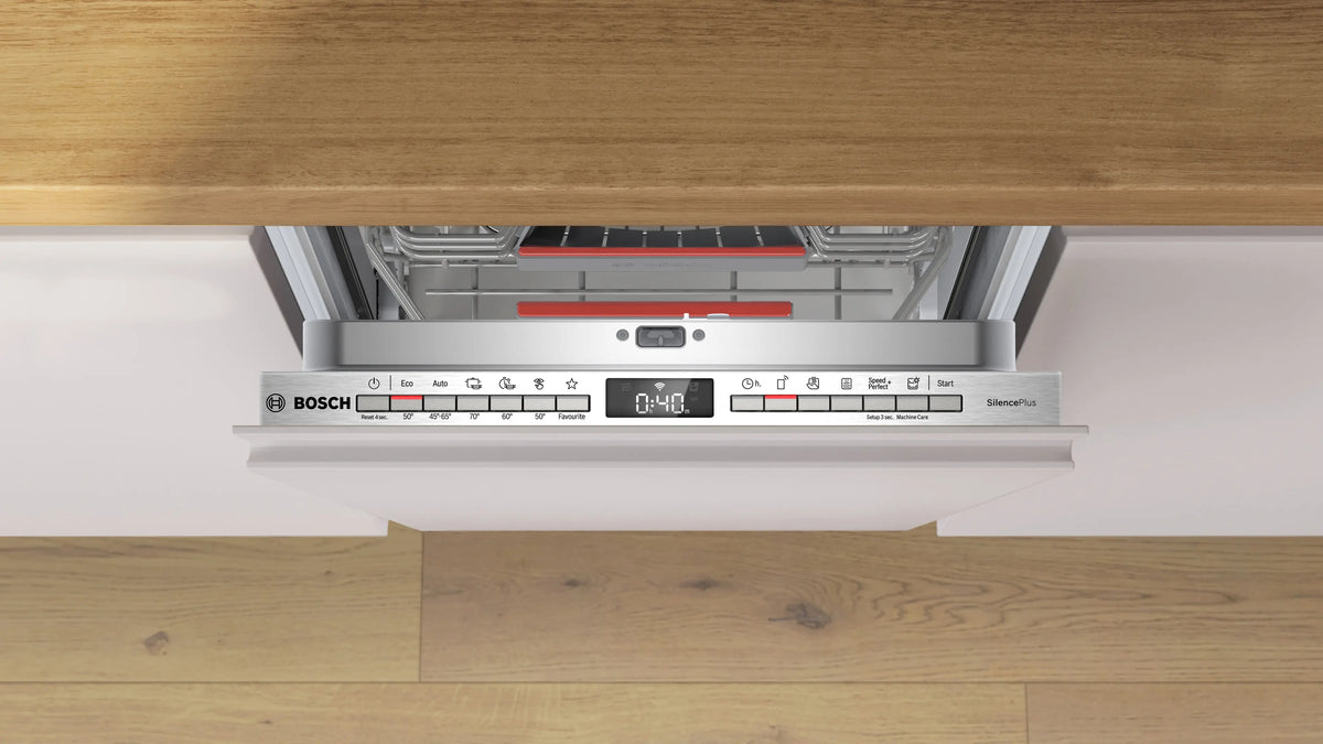 Mașină de spălat vase complet încorporabilă Bosch SPV4EMX17E, Seria 4, 45 cm, 10 seturi
