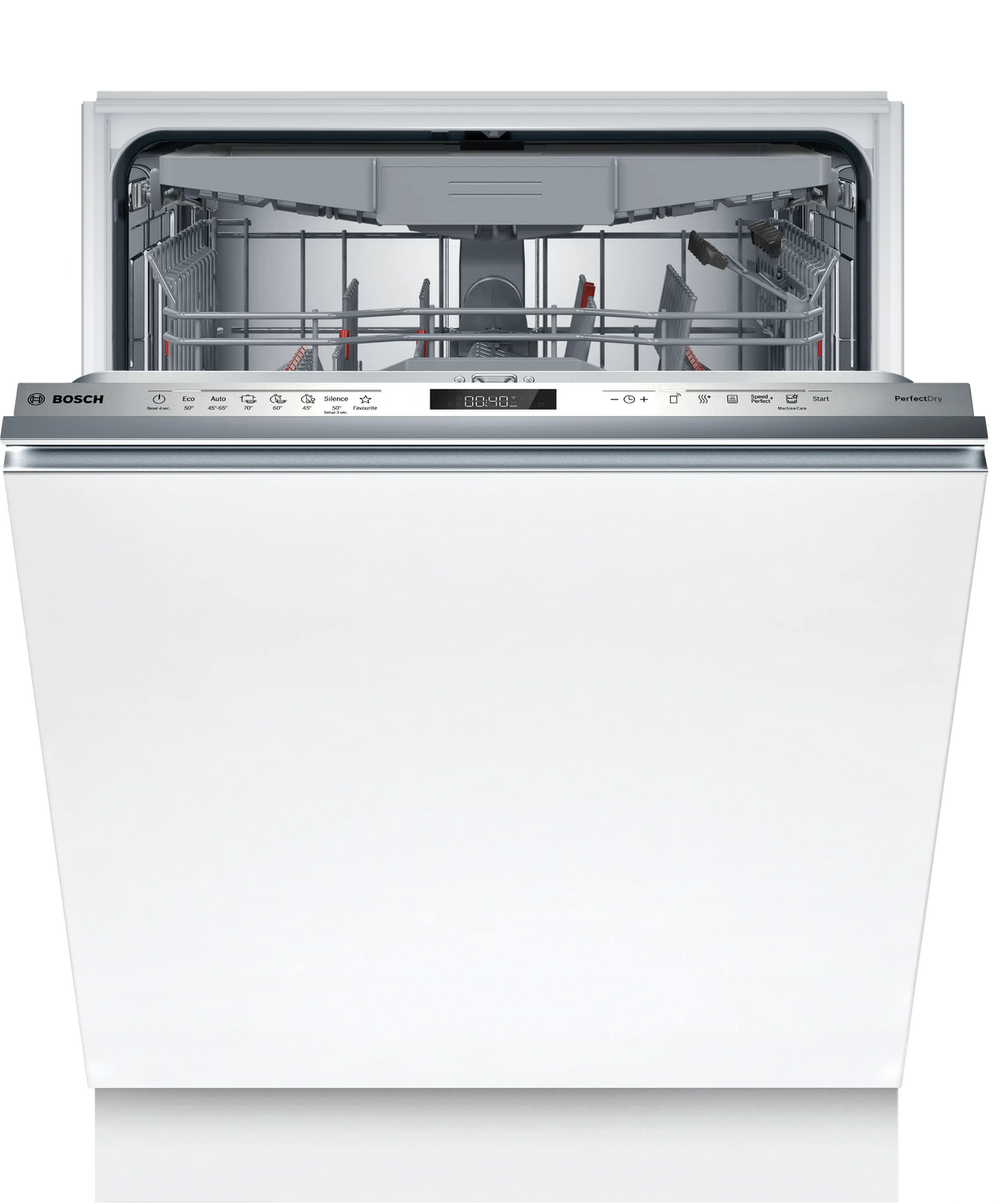Mașină de spălat vase complet încorporabilă Bosch SMH6ZCX24E, Seria 6, 60 cm, 14 seturi