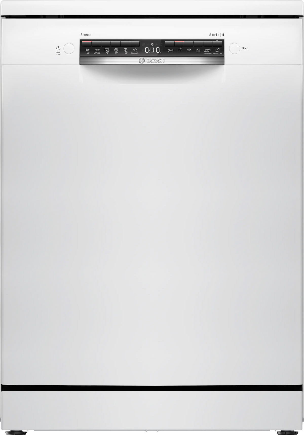 Mașină de spălat vase Bosch SMS4HTW16E, Seria 4, 60 cm, 13 seturi, albă
