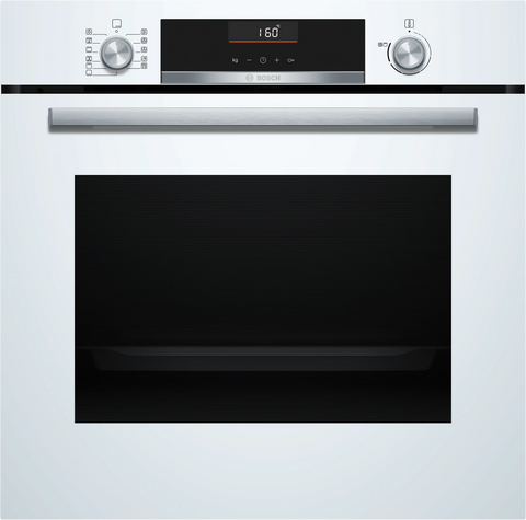 Cuptor încorporabil Bosch HBG536EW4, Seria 6, 71 l, alb