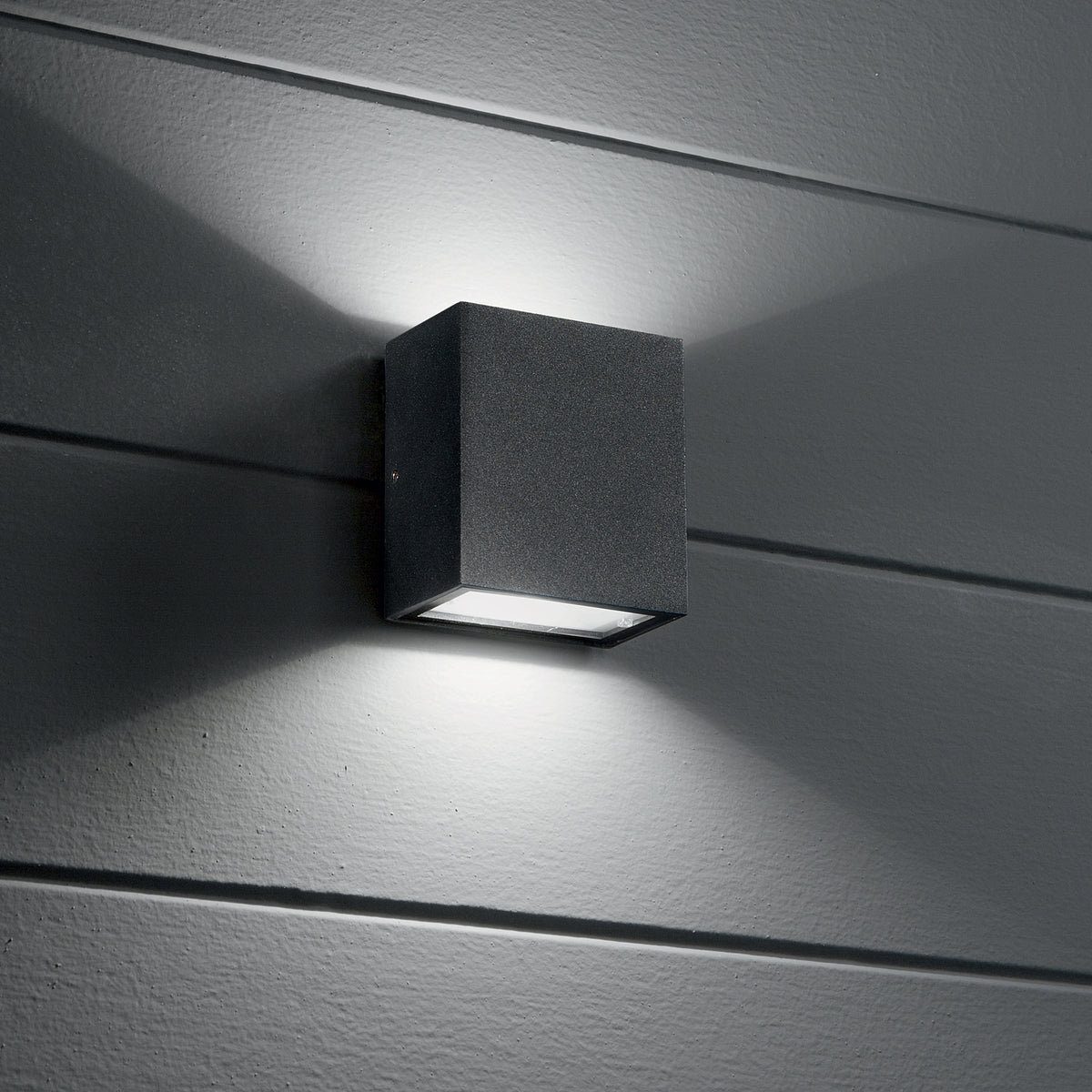 Aplică de exterior Ideal Lux Argo AP2 4000K, antracit, 268293