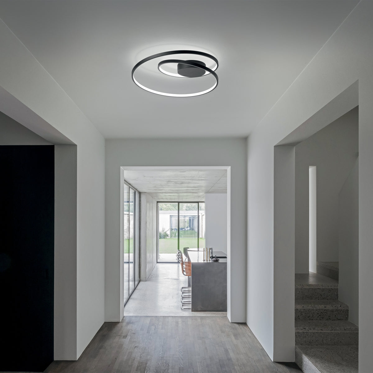 Plafonieră Ideal Lux Oz ON-OFF 3000K, alb, 253688