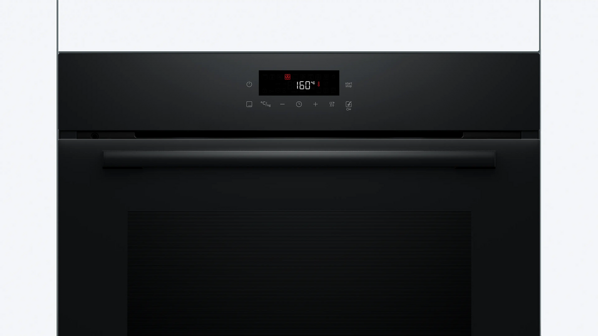 Cuptor încorporabil Bosch HBA572BB4, Seria 2, 71 l, curățare pirolitică, negru