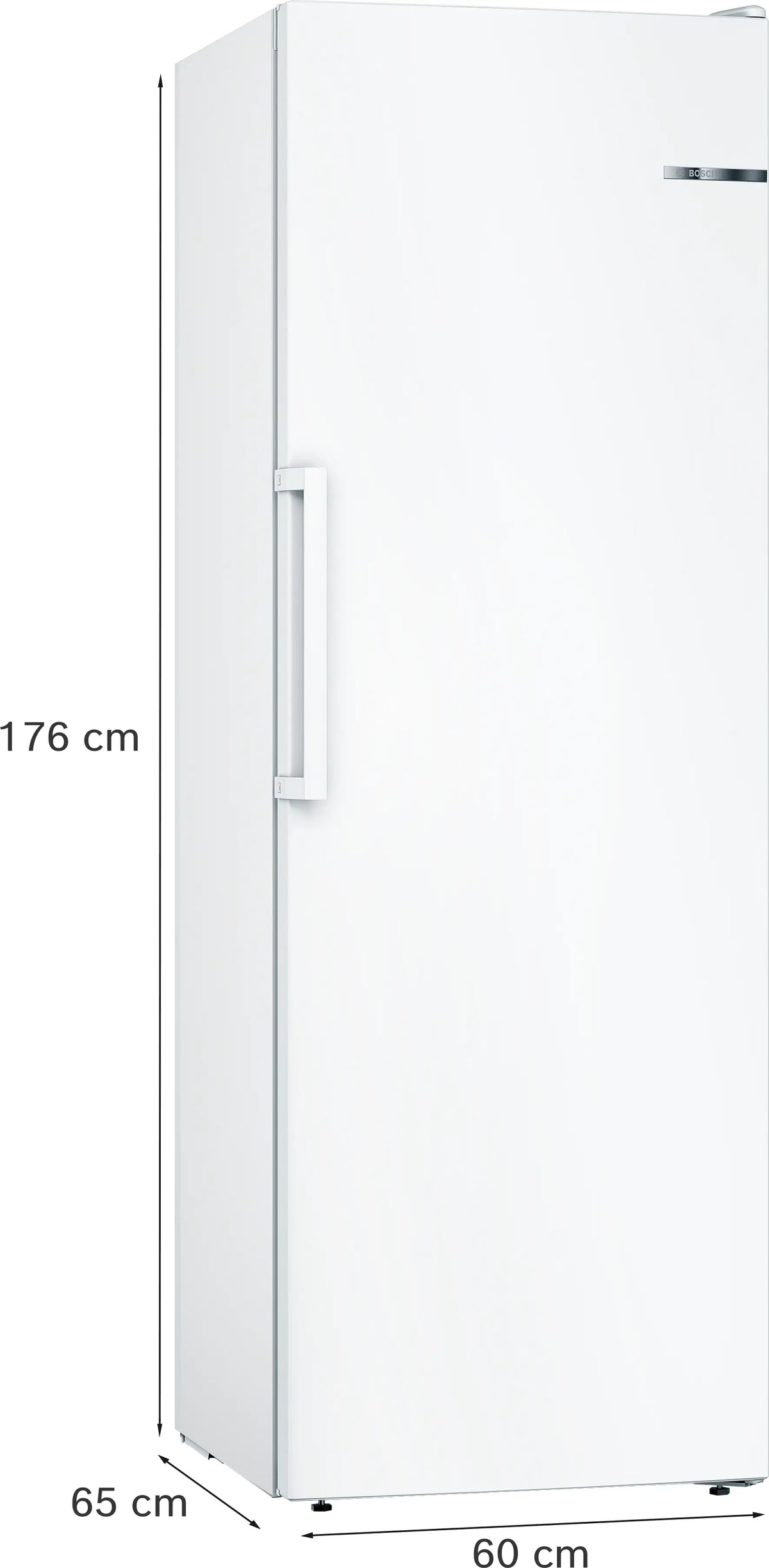 Congelator Bosch GSN33VWEP, Seria 4, No Frost, alb